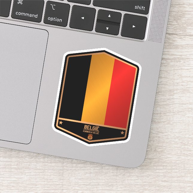 Adesivo Bélgica (Detalhe)