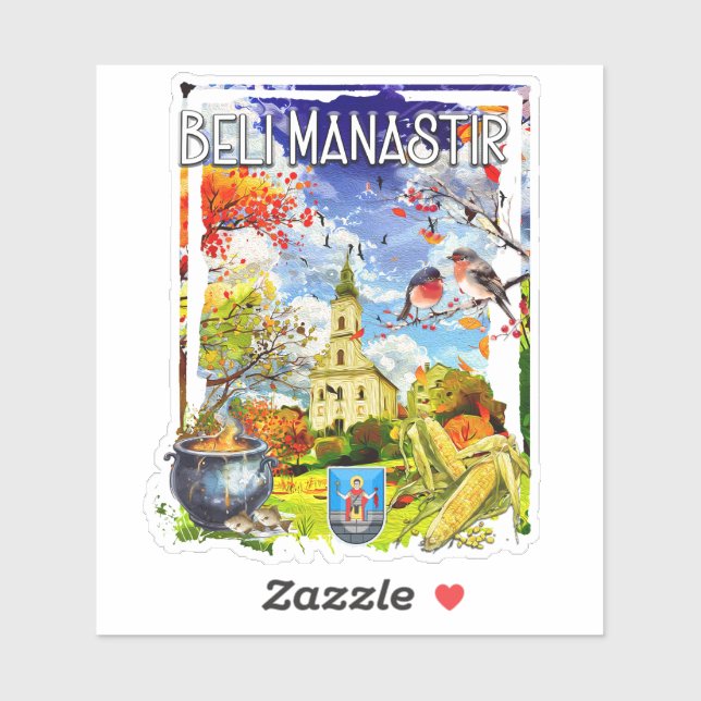 Adesivo Beli Manastir (Folha)