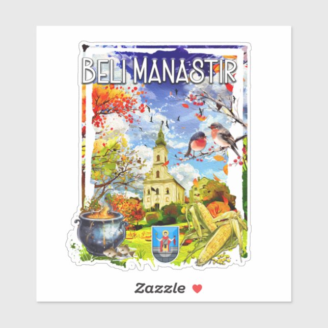 Adesivo Beli Manastir (Folha)