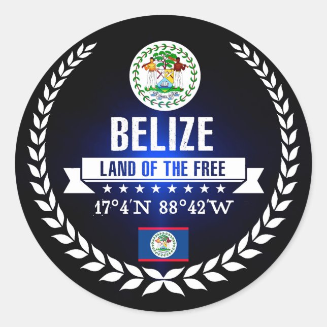 Adesivo Belize (Frente)