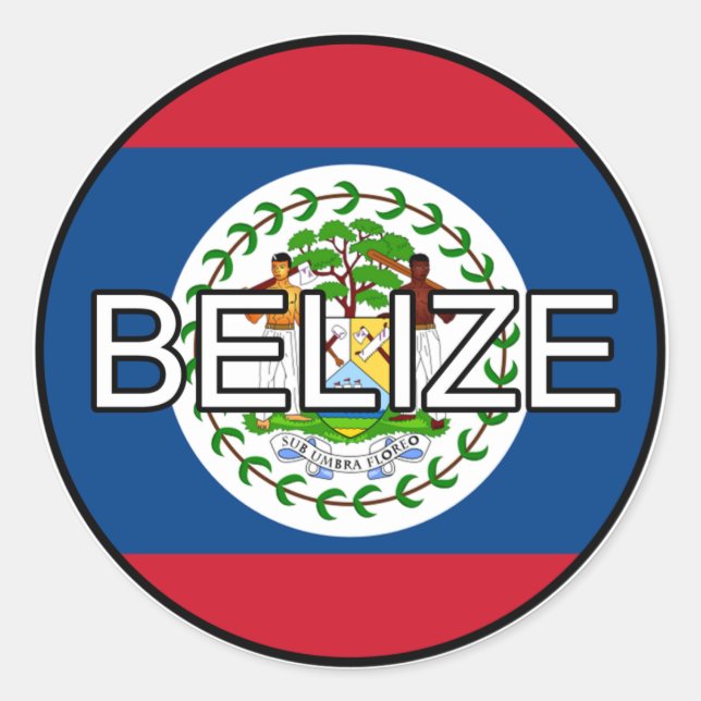 Adesivo Belize Euro Sticker (Frente)