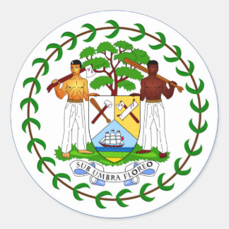 Adesivo Belize Flag Sticker