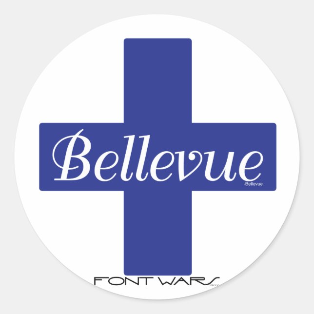 Adesivo Bellevue Sticker (Frente)