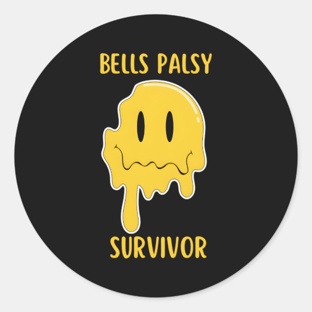 Adesivo Bells Palsy Survival Paralisia Facial Bells (Frente)