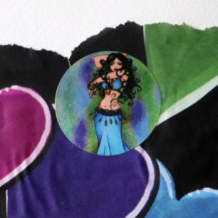 Adesivo Belly Dancer