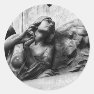 Adesivo Belo anjo olhando para o céu