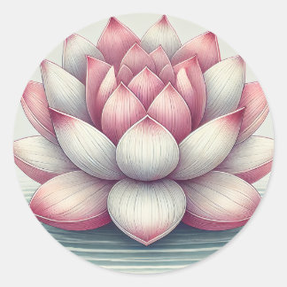 Adesivo Belo Design de Lotus