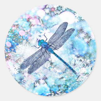 Adesivo Belo Dragonfly Azul