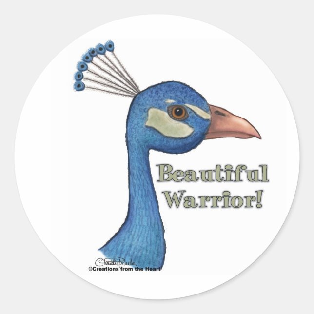 Adesivo Belo Guerreiro (Frente)