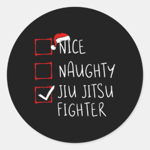 Adesivo Belo Jiu Jitsu Fighter List Sant