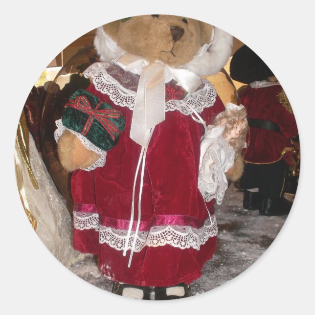 Adesivo Belo Natal com amor Tenha um belo dia e (Frente)