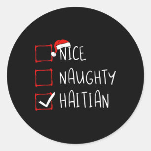 Adesivo Belo Natal Haitiano Raiz do Patrimônio do Haiti