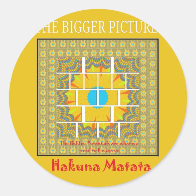 Adesivo Belo ouro amarelo incrível design gráfico (Frente)