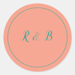 Adesivo Belo Pêssego e Teal