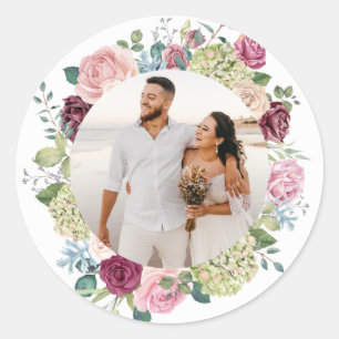 Adesivo Belo Rosa Spray Photo Sticker