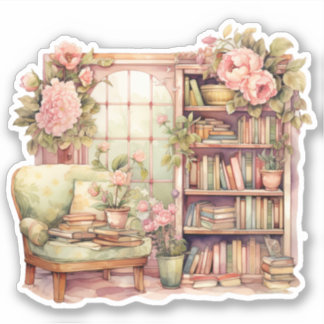 Adesivo Belo Sticker Canto de Livro