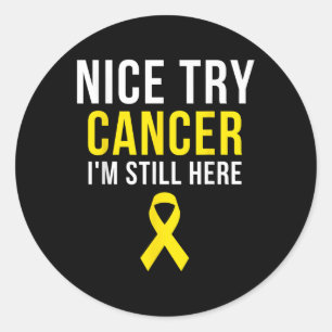 Adesivo Belo Tente Sobrevivente Sarcoma Cancer Consciência