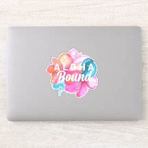 Belo Vinheta Personalizada de Flores de Coral Rosa