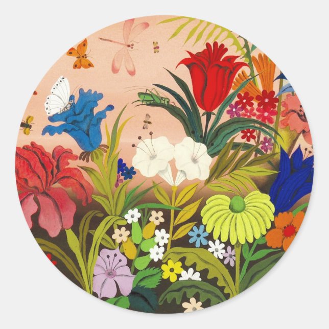 Adesivo Belo Vinheta Ronda de Jardim (Frente)