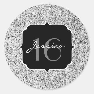 Adesivo Belos brilhos de prata brilham doce 16