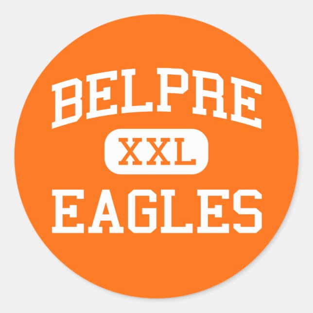 Adesivo Belpre - Eagles - Belpre Segundo grau - Belpre Ohi (Frente)