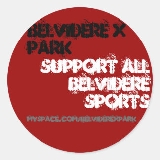 Adesivo Belvidere X Park, suporte a todos os esportes Belv