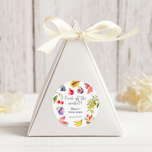 Adesivo Bem-vinda à Chuva de Presentes de Noiva da Fresh O