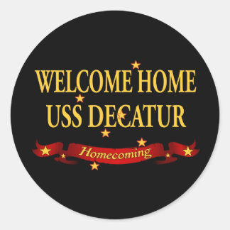 Adesivo Bem-vindo à Decatur Home USS