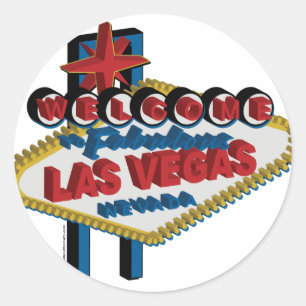 Adesivo Bem-vindo a Fabulosa Las Vegas