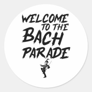 Adesivo Bem-Vindo Ao Bach Parade Bride Squad Gothic Bach