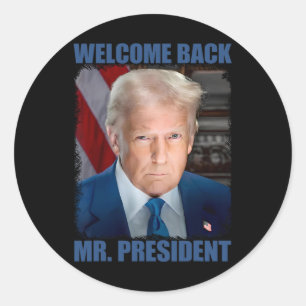 Adesivo Bem-vindo Ck Sr Presidente Posse de Donald Trump