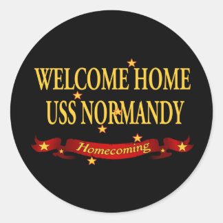 Adesivo Bem-vindo USS Domésticos Normandy