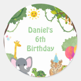 Adesivo bem-vindos à natureza!