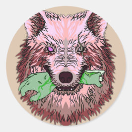 Adesivo bem-vindos ao pesadelo