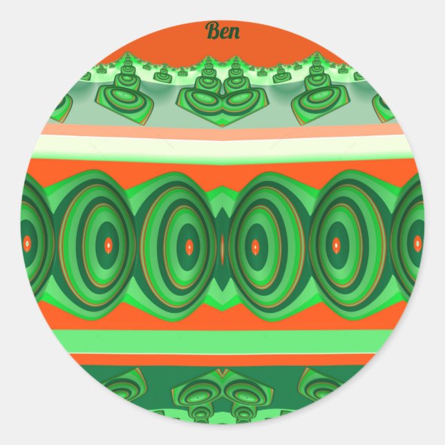 ADESIVO BEN ~ NATAL ~ (Frente)