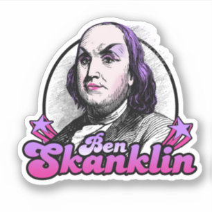 Adesivo Ben Skanklin