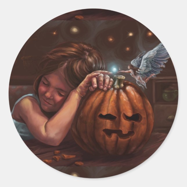Adesivo Bênção de Halloween (Frente)