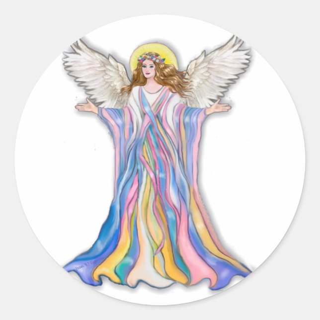 Adesivo Bênção do Anjo da Guarda (Frente)