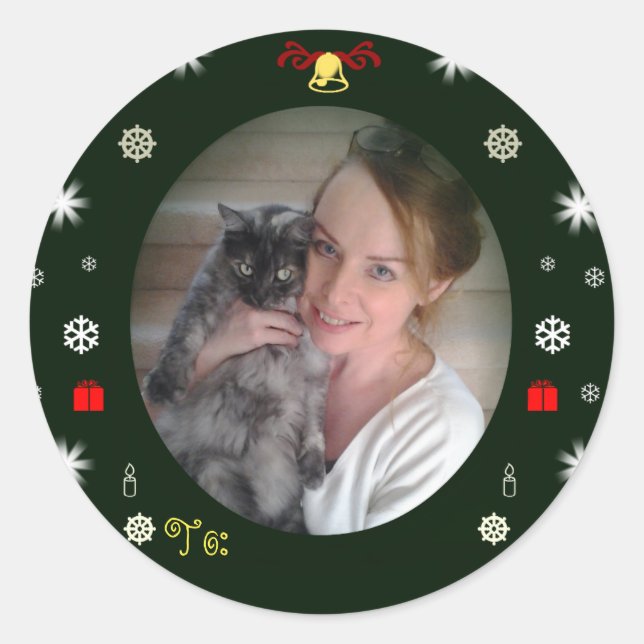 Adesivo Bênçãos e Pavilhão de Paz "Para" por RoseWrite (Frente)