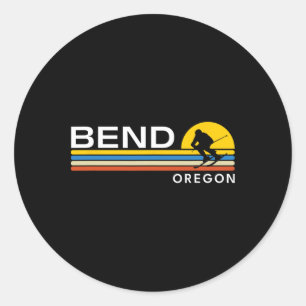 Adesivo Bend Oregon Skiage Retro Souvenirs
