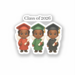 Adesivo Bendito & Graduando 2026