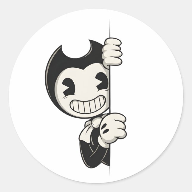 Adesivo Bendy | Bendy e a Máquina de Tinta em Vini (Frente)