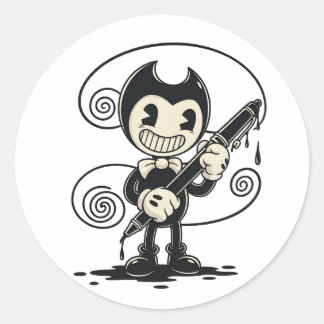 Adesivo Bendy | Bendy e a Máquina de Tinta Vinil C