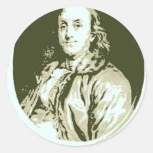 Adesivo Benjamin Franklin