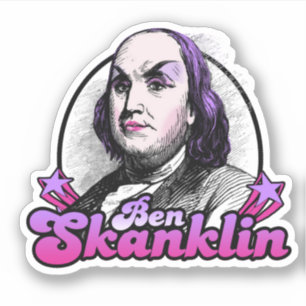 Adesivo Benjamin Skanklin