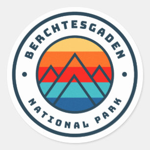 Adesivo Berchtesgaden National Park Alemanha Minimalista