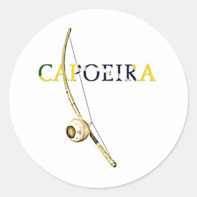 Adesivo Berimbau Capoeira (Frente)