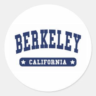 Adesivo Berkeley California College Style t shirts