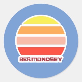 Adesivo Bermondsey London Vintage Sunset Sticker