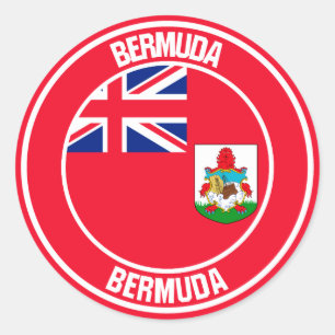 Adesivo Bermuda Round Emblem